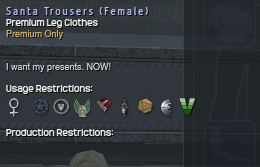 1138 Santa Trousers (Female) Info