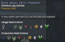 1143 Dark Abyss Skirt (Female) Info